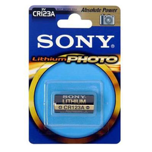 Батарейки Sony CR123A Батарейки Sony CR123A