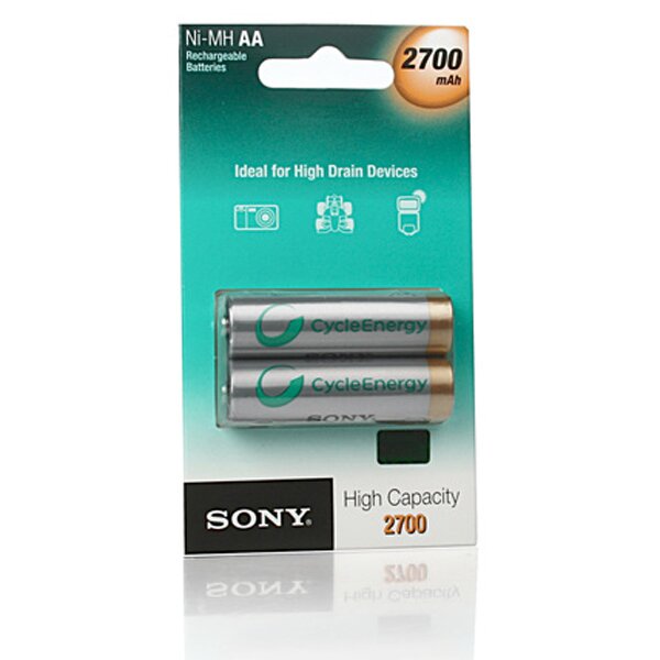 Аккумуляторы AA Sony 2700 mAh 2BL Аккумуляторы AA Sony 2700 mAh 2BL